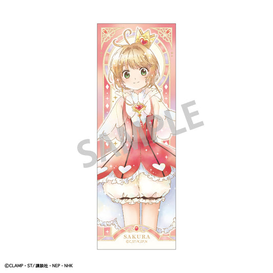 カードキャプターさくら クリアカード編 ロングスクエア缶バッジ 木之本桜B カミアニTOUCH【予約商品】