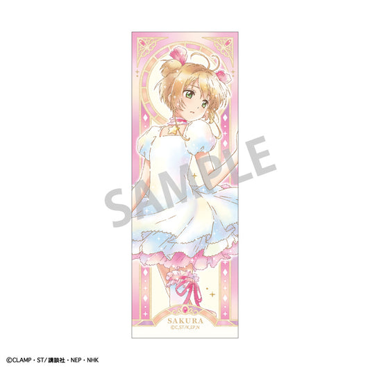 カードキャプターさくら クリアカード編 ロングスクエア缶バッジ 木之本桜D カミアニTOUCH【予約商品】