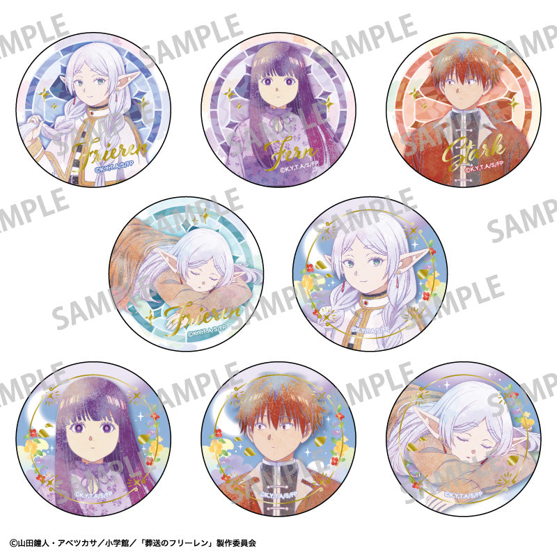 【Box/8】葬送のフリーレン トレーディング箔押し缶バッジ カミアニTOUCH2【予約商品】