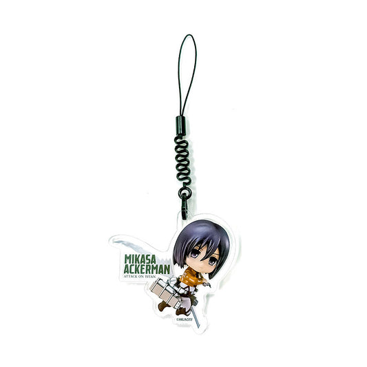 進撃の巨人 ねんどろいどぷらす アクリルキーホルダー ミカサ【予約商品】