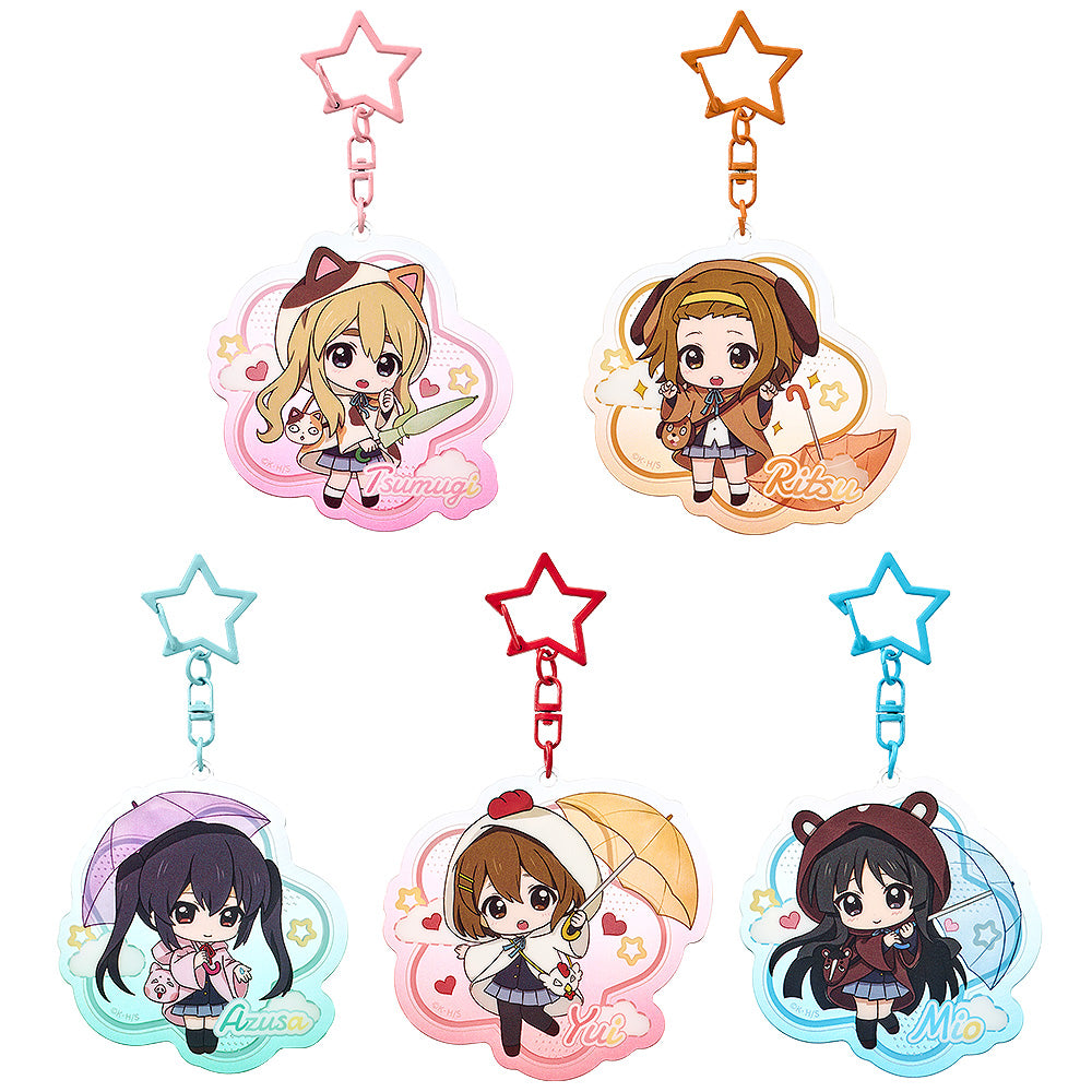 【Box/5】けいおん! ふわ雨シリーズ トレーディングアクリルキーホルダー【予約商品】