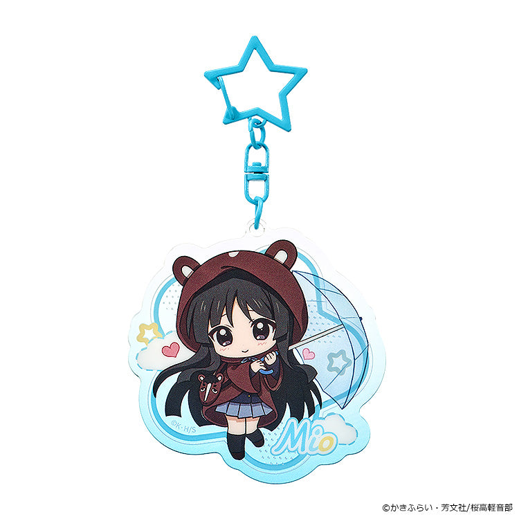 【Box/5】けいおん! ふわ雨シリーズ トレーディングアクリルキーホルダー【予約商品】