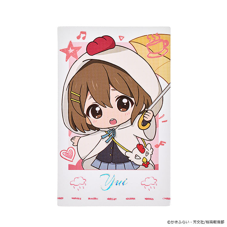 【Box/5】けいおん! ふわ雨シリーズ トレーディングチェキ風カード(2枚入り)【予約商品】