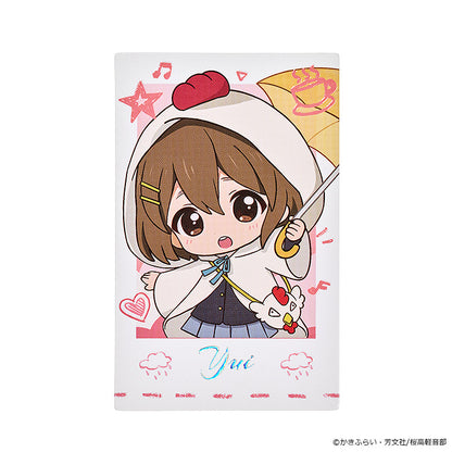 【Box/5】けいおん! ふわ雨シリーズ トレーディングチェキ風カード(2枚入り)【予約商品】