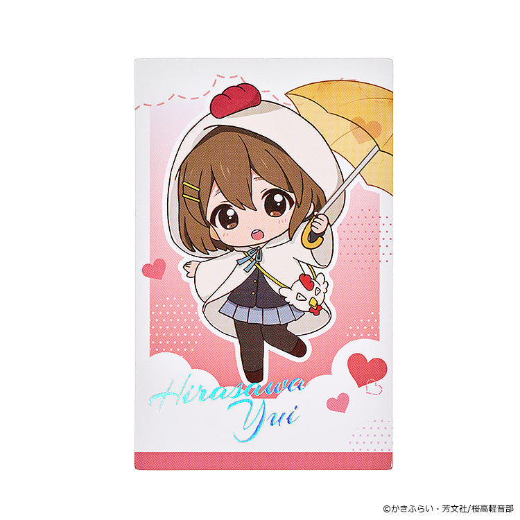 【Box/5】けいおん! ふわ雨シリーズ トレーディングチェキ風カード(2枚入り)【予約商品】