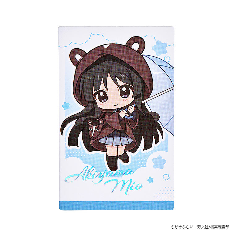 【Box/5】けいおん! ふわ雨シリーズ トレーディングチェキ風カード(2枚入り)【予約商品】