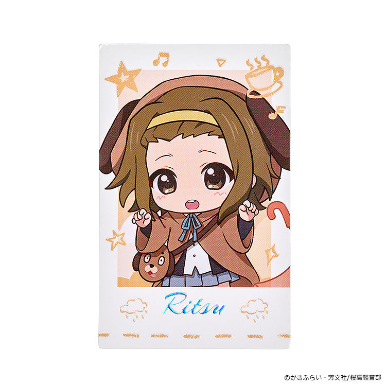 【Box/5】けいおん! ふわ雨シリーズ トレーディングチェキ風カード(2枚入り)【予約商品】