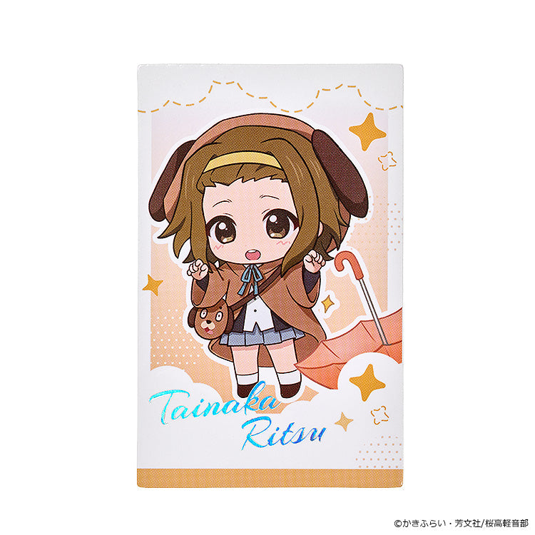 【Box/5】けいおん! ふわ雨シリーズ トレーディングチェキ風カード(2枚入り)【予約商品】