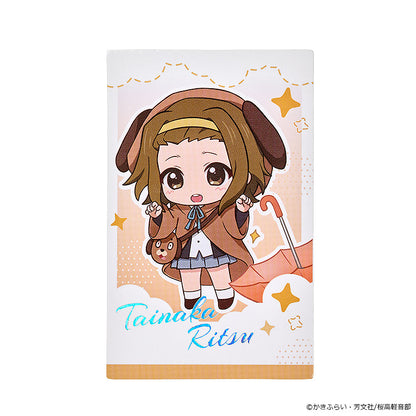 【Box/5】けいおん! ふわ雨シリーズ トレーディングチェキ風カード(2枚入り)【予約商品】
