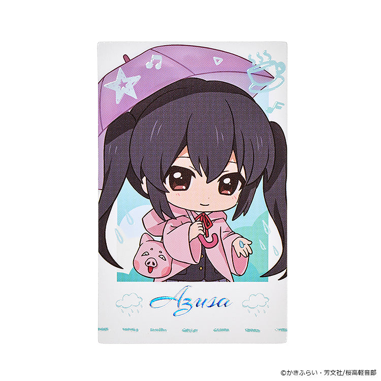 【Box/5】けいおん! ふわ雨シリーズ トレーディングチェキ風カード(2枚入り)【予約商品】