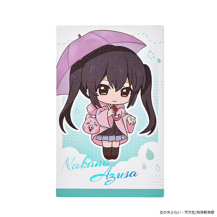 【Box/5】けいおん! ふわ雨シリーズ トレーディングチェキ風カード(2枚入り)【予約商品】