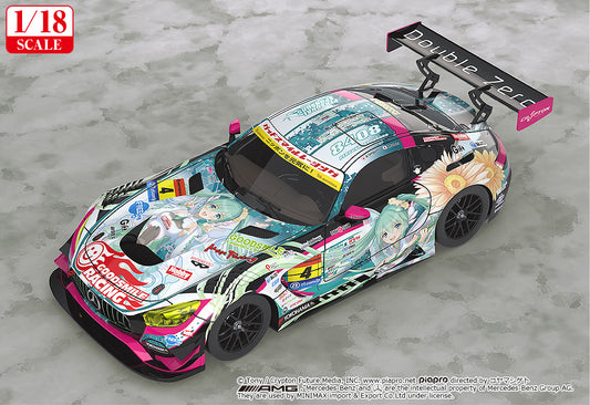 初音ミク GTプロジェクト 1/18 グッドスマイル 初音ミク AMG 2017 SUPER GT Ver.【予約商品】