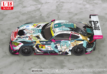 初音ミク GTプロジェクト 1/18 グッドスマイル 初音ミク AMG 2018最終戦Ver.【予約商品】