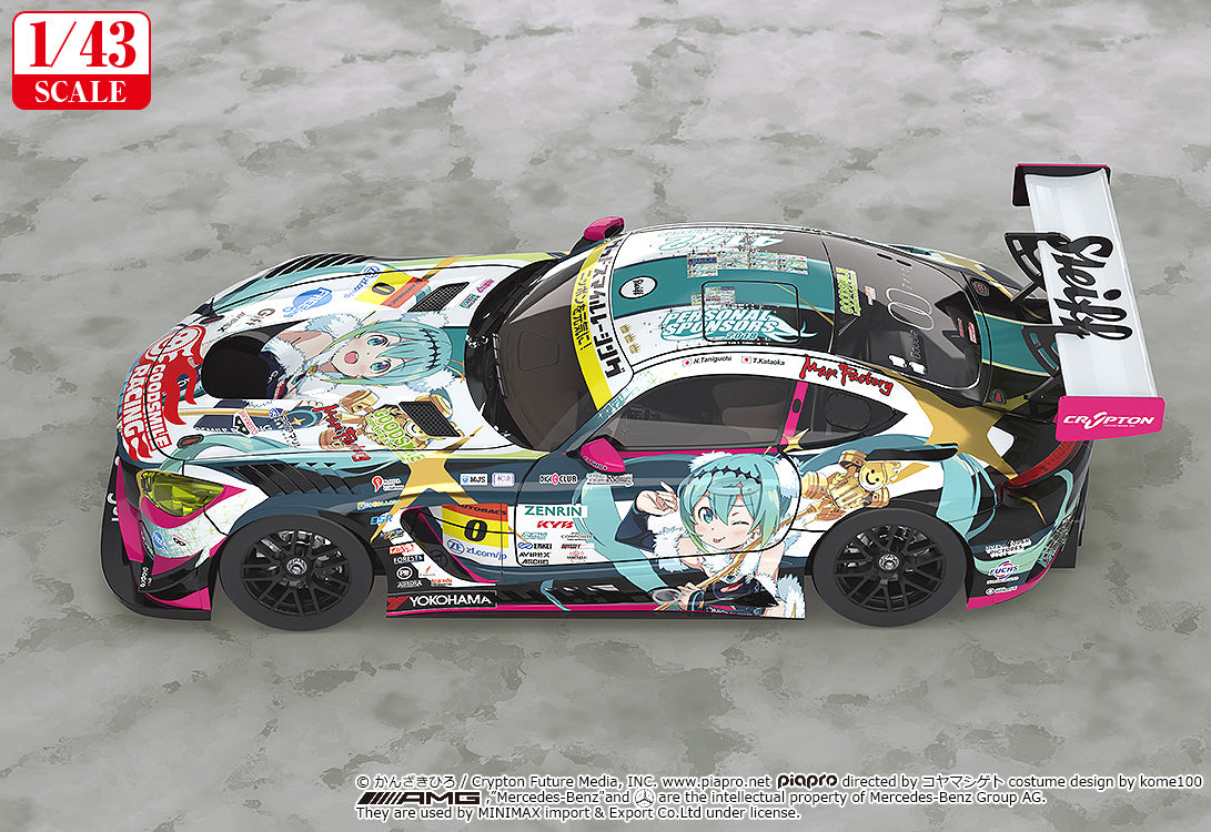 初音ミクGTプロジェクト 1/43 グッドスマイル 初音ミク AMG 2018最終戦Ver.【予約商品】