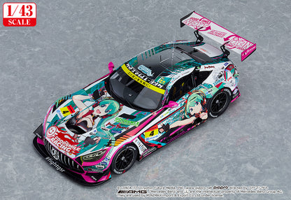初音ミク GTプロジェクト 1/43 グッドスマイル 初音ミク AMG 2020 SUPER GT Okayama Test Ver.【予約商品】