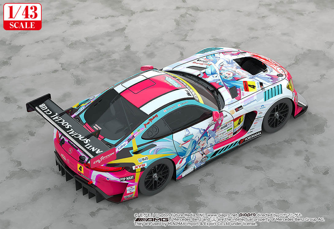 初音ミク GTプロジェクト 1/43 グッドスマイル 初音ミク AMG 2024 開幕