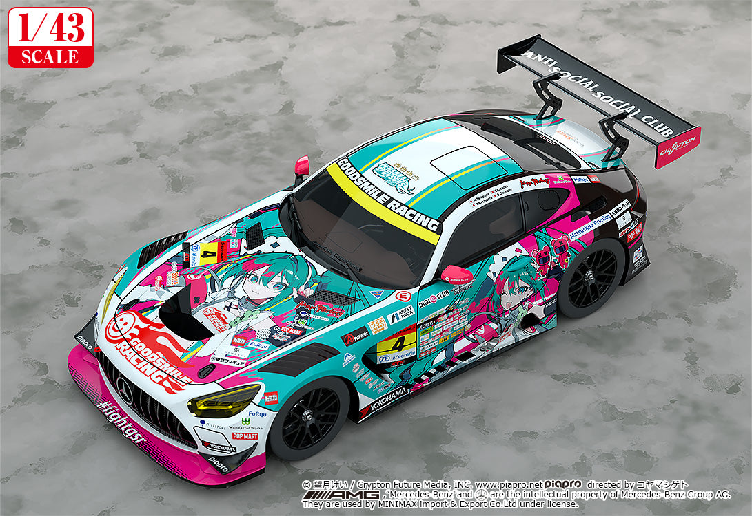 最新　美少女　11点　初音ミク　まどか　ララ　アルベド　東方 初音ミクGTプロジェクト 1/43 グッドスマイル 初音ミク AMG 2025 開幕