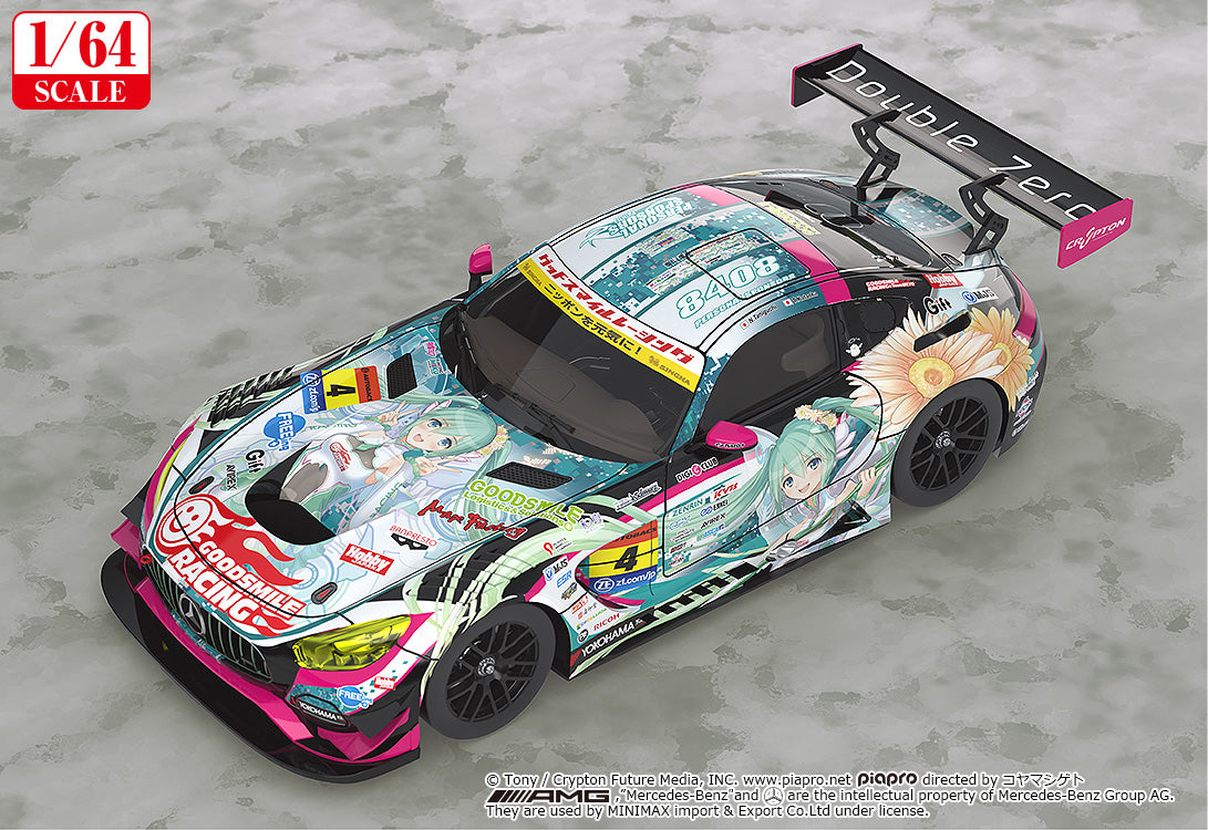 初音ミク GTプロジェクト 1/64 グッドスマイル 初音ミク AMG 2017 SUPER GT Ver.【予約商品】