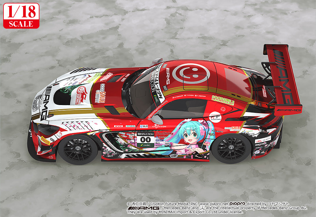 初音ミクGTプロジェクト 1/18 Mercedes-AMG Team GOOD SMILE 2019