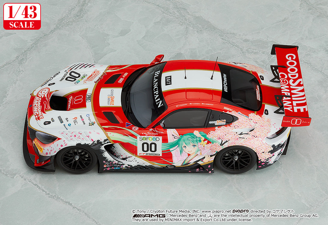 初音ミクGTプロジェクト 1/43グッドスマイル 初音ミク AMG 2017 SPA24H