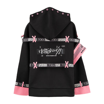 ガールズバンドクライ GIRLS BAND CRY スウェットパーカー 海老塚智 L【予約商品】
