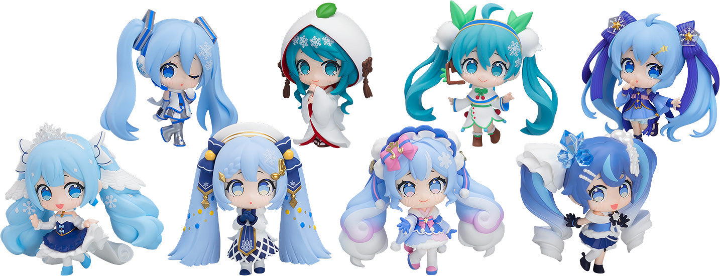 【Box/8】キャラクター・ボーカル・シリーズ01 初音ミク ブラインドボックスシリーズ 雪ミクオールスターズ フィギュアコレクション Vol.2【予約商品】