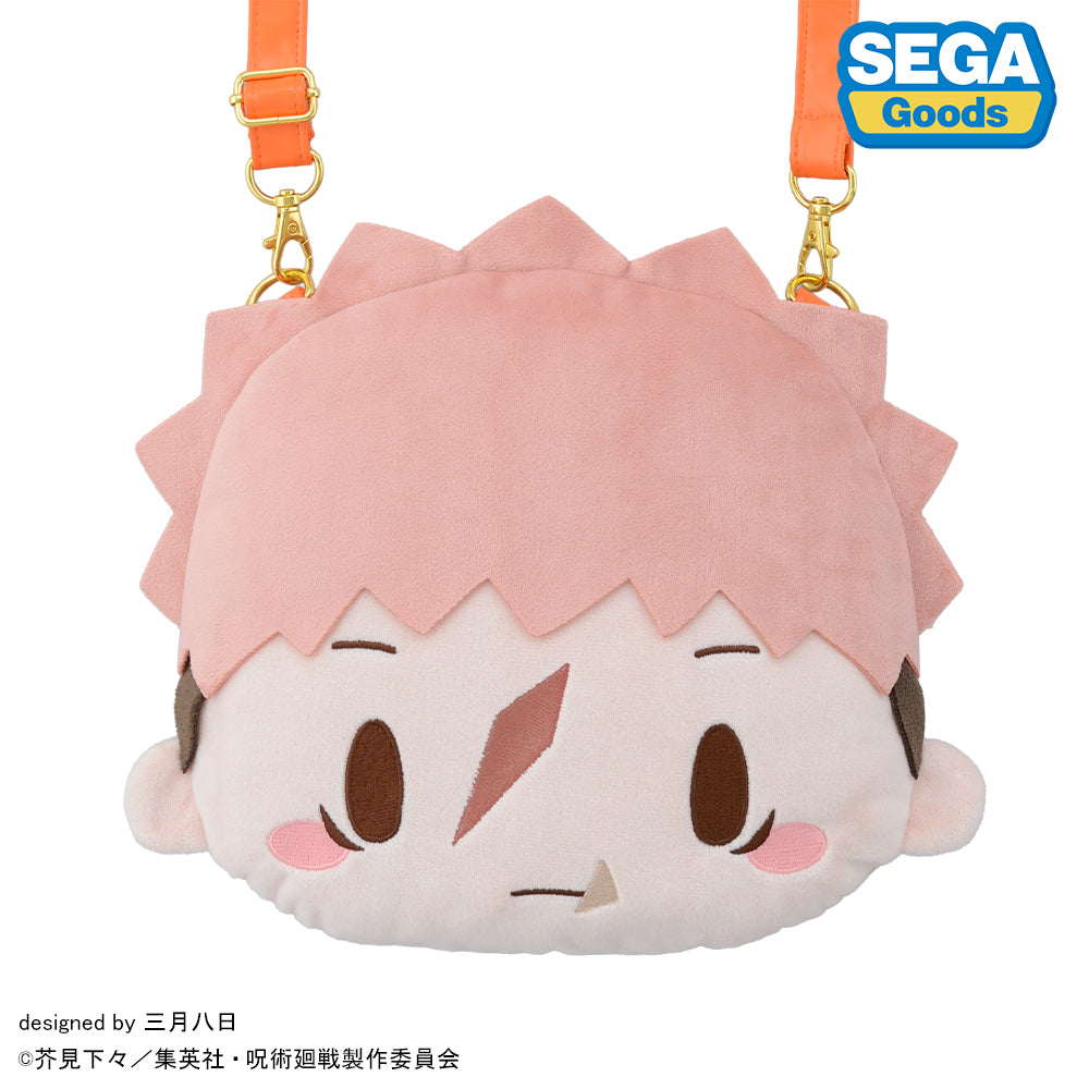 呪術廻戦 死滅回游 虎杖悠仁 ふわぷち フェイスショルダーバッグ M【予約商品】