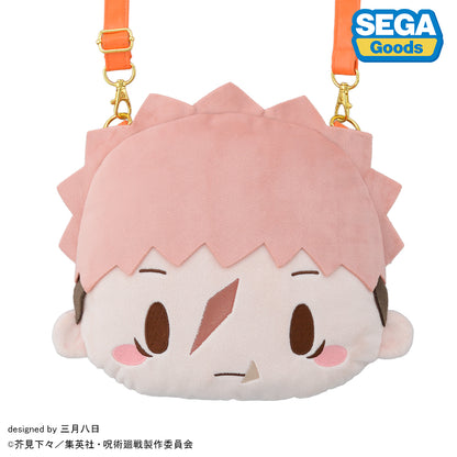 呪術廻戦 死滅回游 虎杖悠仁 ふわぷち フェイスショルダーバッグ M【予約商品】