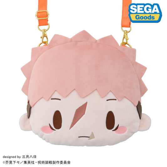 呪術廻戦 死滅回游 虎杖悠仁 ふわぷち フェイスショルダーバッグ M【予約商品】