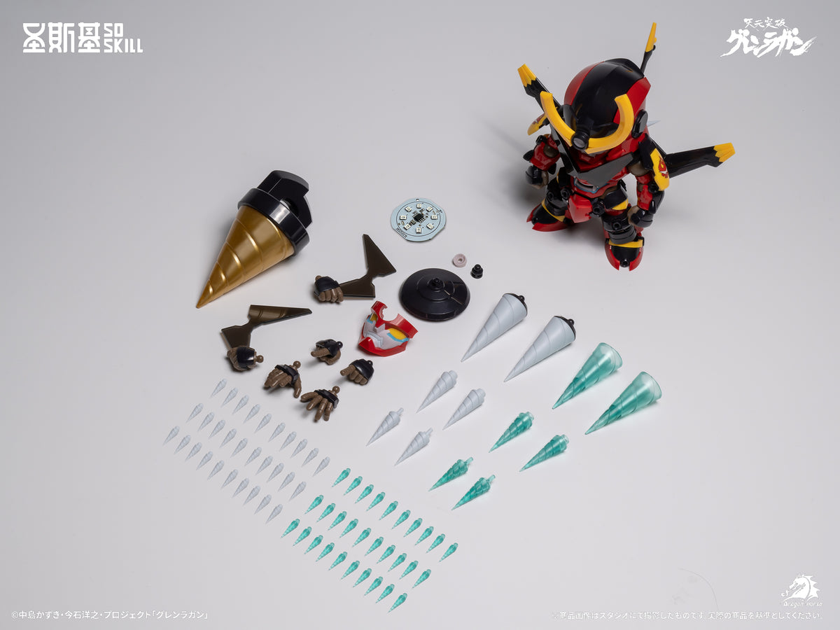 001_SOSKILL 天元突破グレンラガン グレンラガン 超可動モデルキット デフォルメVer.【予約商品】