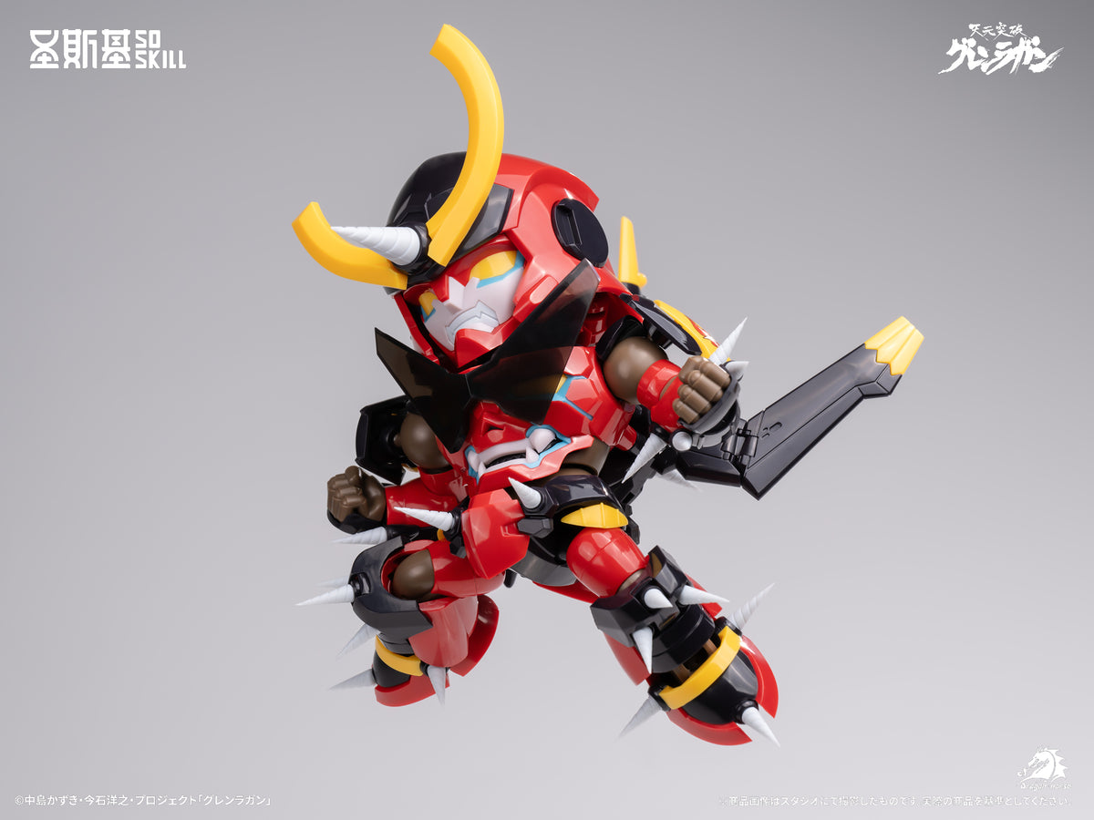 001_SOSKILL 天元突破グレンラガン グレンラガン 超可動モデルキット デフォルメVer.【予約商品】