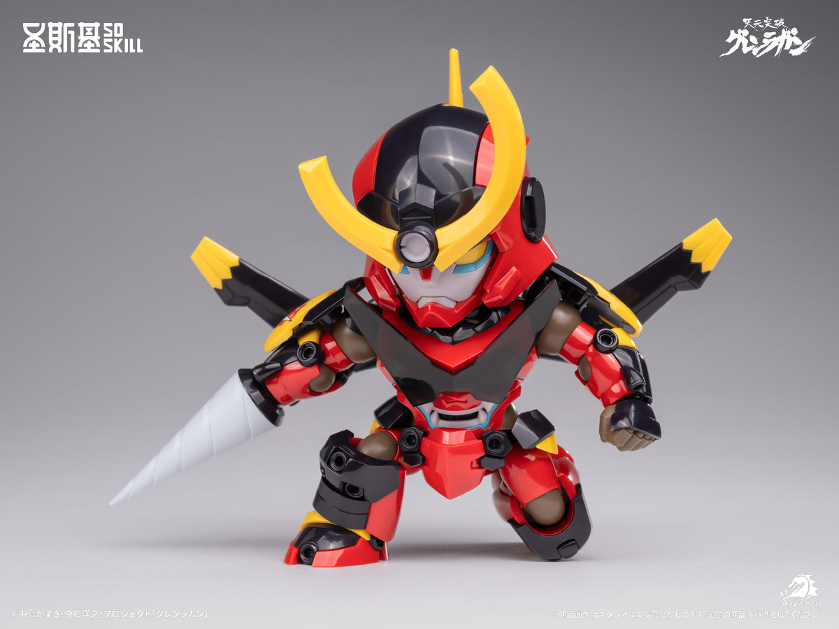 001_SOSKILL 天元突破グレンラガン グレンラガン 超可動モデルキット デフォルメVer.【予約商品】