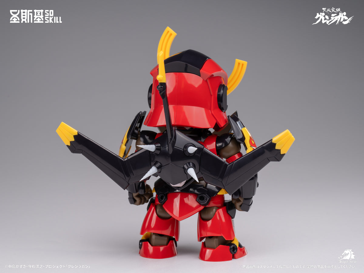 001_SOSKILL 天元突破グレンラガン グレンラガン 超可動モデルキット デフォルメVer.【予約商品】
