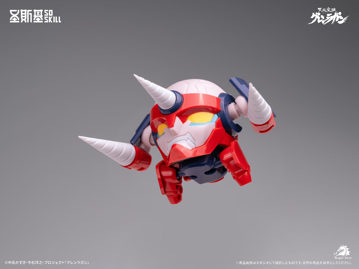 001_SOSKILL 天元突破グレンラガン グレンラガン 超可動モデルキット デフォルメVer.【予約商品】