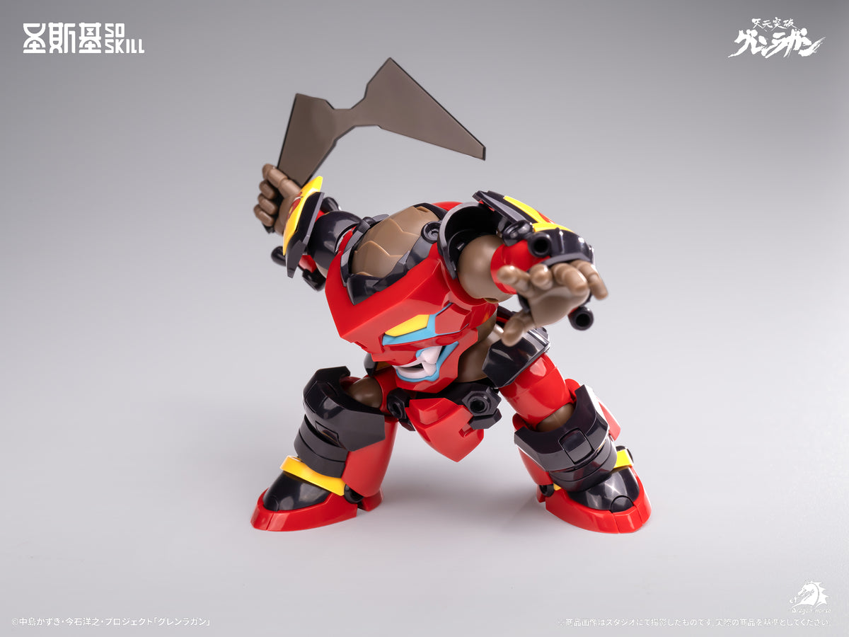 001_SOSKILL 天元突破グレンラガン グレンラガン 超可動モデルキット デフォルメVer.【予約商品】