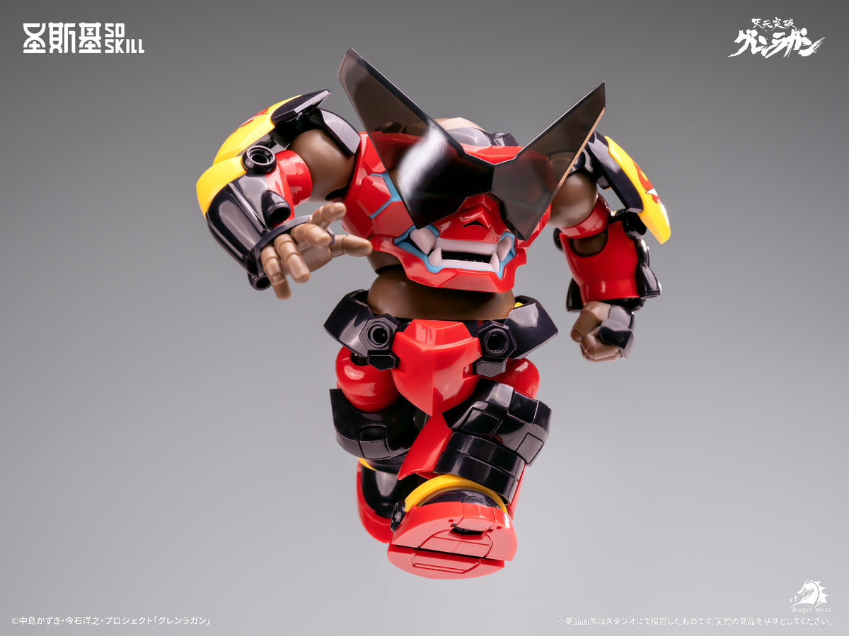 001_SOSKILL 天元突破グレンラガン グレンラガン 超可動モデルキット デフォルメVer.【予約商品】