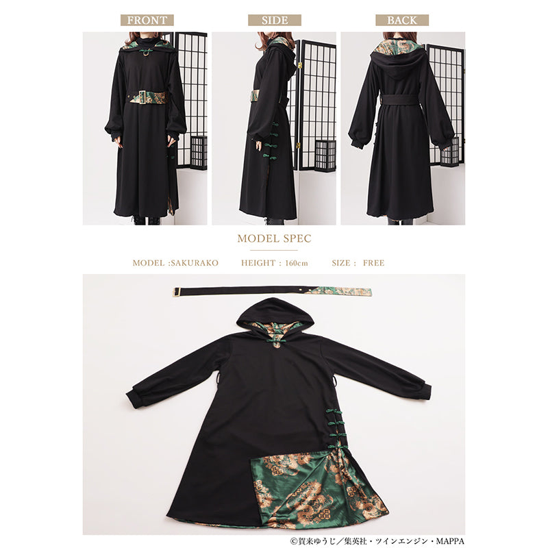 地獄楽×Favorite 杠モチーフチャイナロングパーカー【予約商品】