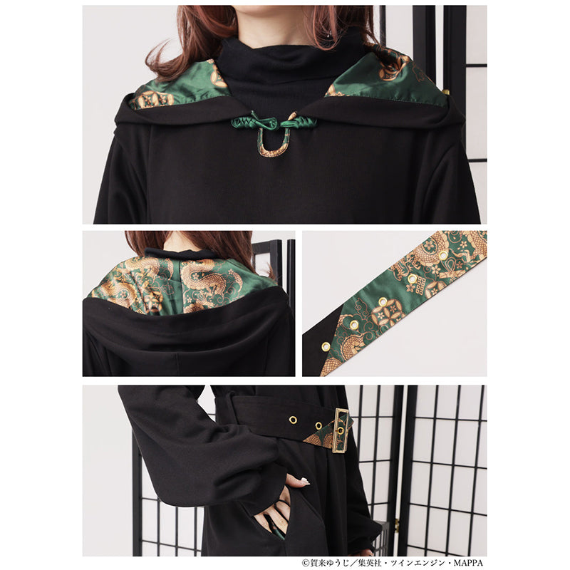 地獄楽×Favorite 杠モチーフチャイナロングパーカー【予約商品