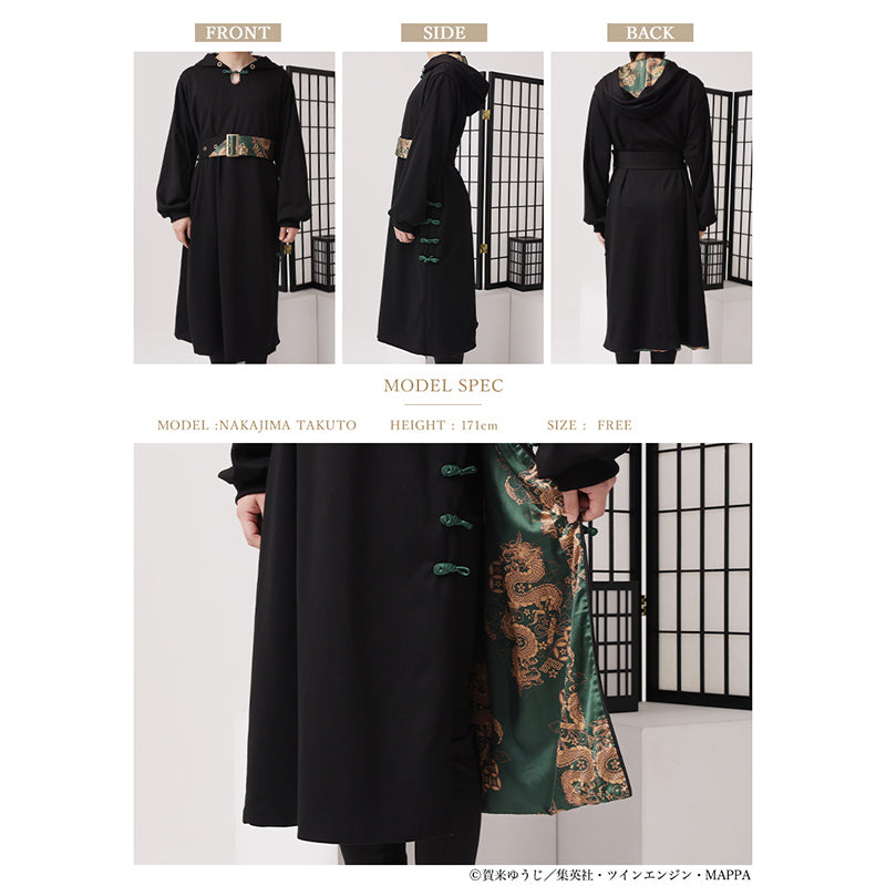 地獄楽×Favorite 杠モチーフチャイナロングパーカー【予約商品