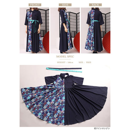 劇場版モノノ怪 第三章 蛇神×Favoriteコラボ 薬売りマキシ丈シャツワンピース【予約商品】