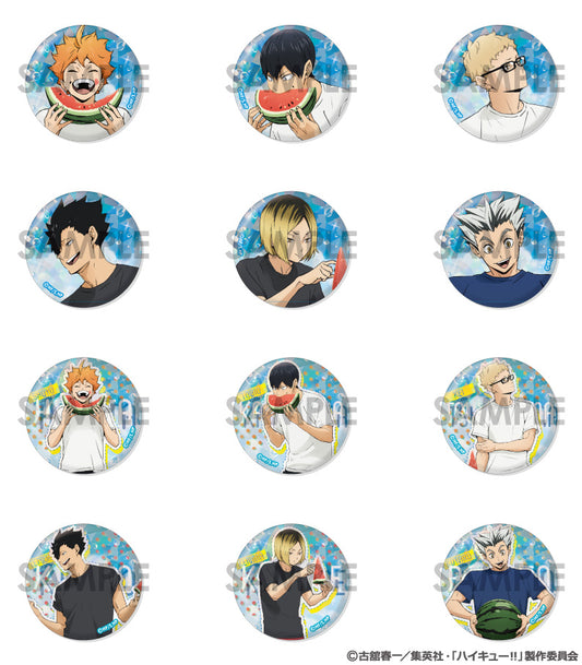 【Box/12】ハイキュー!! トレーディングホログラム缶バッジ-スイカ-【予約商品】