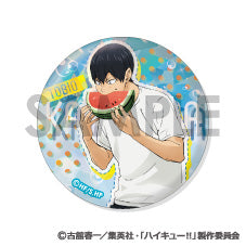 【Box/12】ハイキュー!! トレーディングホログラム缶バッジ-スイカ-【予約商品】