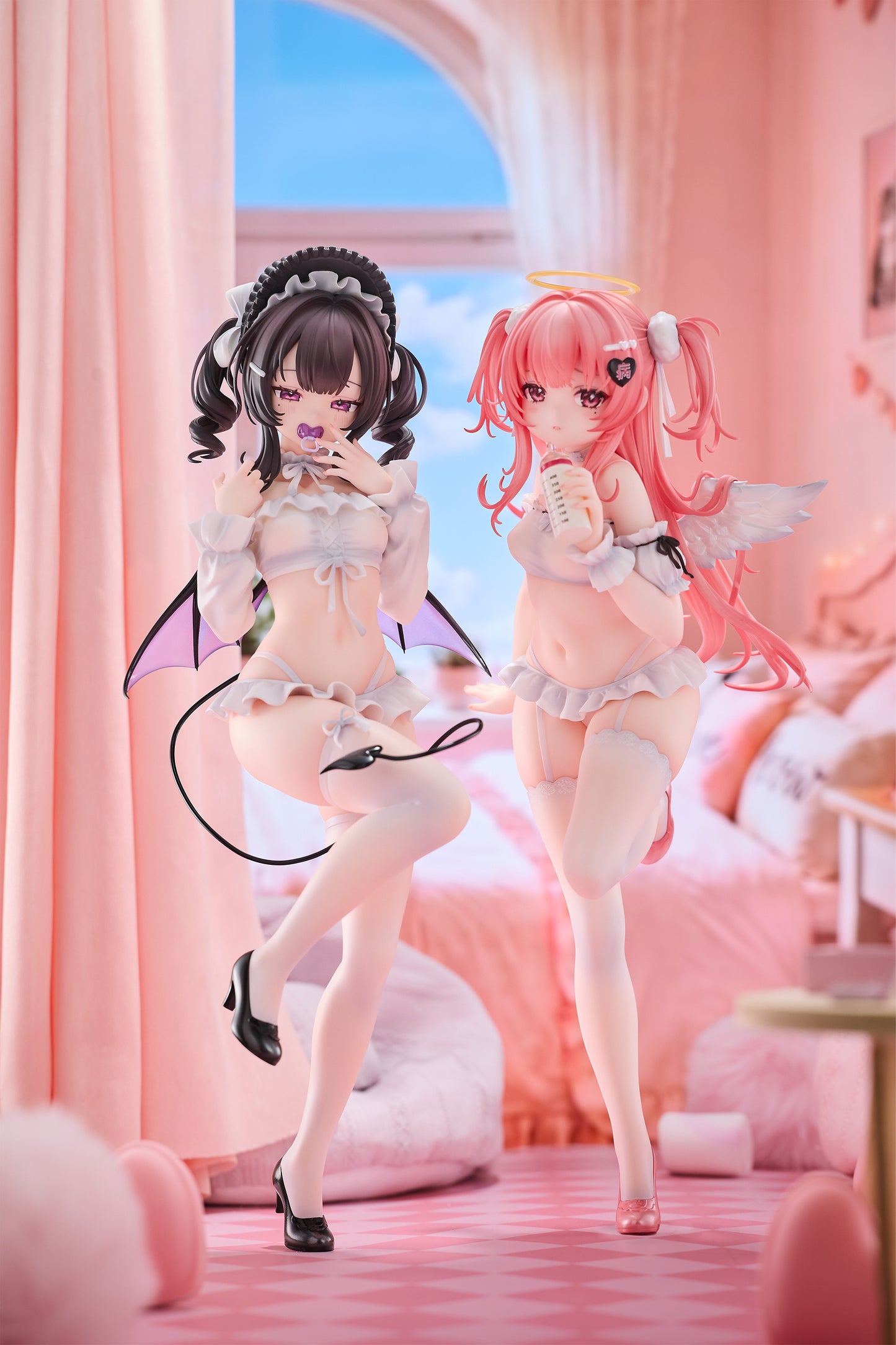 Otherwhere Come On Stageシリーズ 紫乃&愛夢 1/6スケール塗装済完成品フィギュア 2体セット【予約商品】
