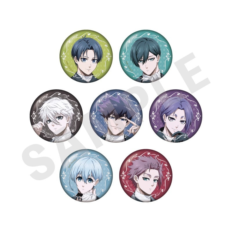 【Box/7】ブルーロック トレーディング箔押し缶バッジ アートコレクションVer.【予約商品】