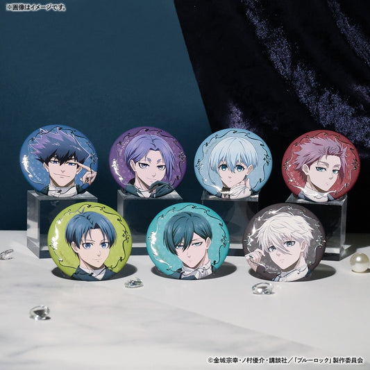 【Box/7】ブルーロック トレーディング箔押し缶バッジ アートコレクションVer.【予約商品】