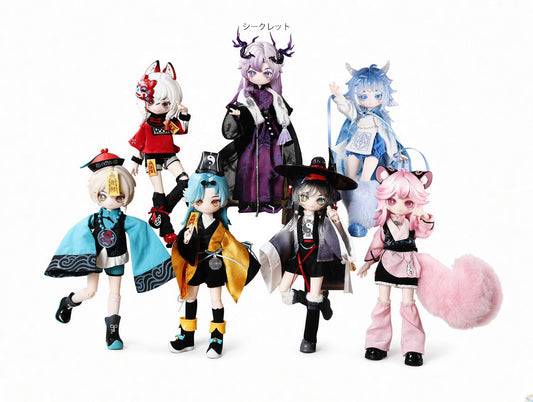 【Box/6】HAPPY ENGINE 幽鳴夜行録(ゆうめいやこうろく)シリーズ トレーディングドール【予約商品】
