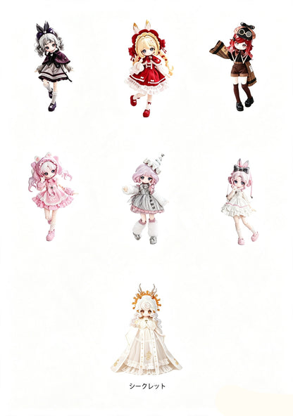 【Box/6】YANCHUANG LULU ELFの物語 秘境の契約シリーズ トレーディングドール【予約商品】