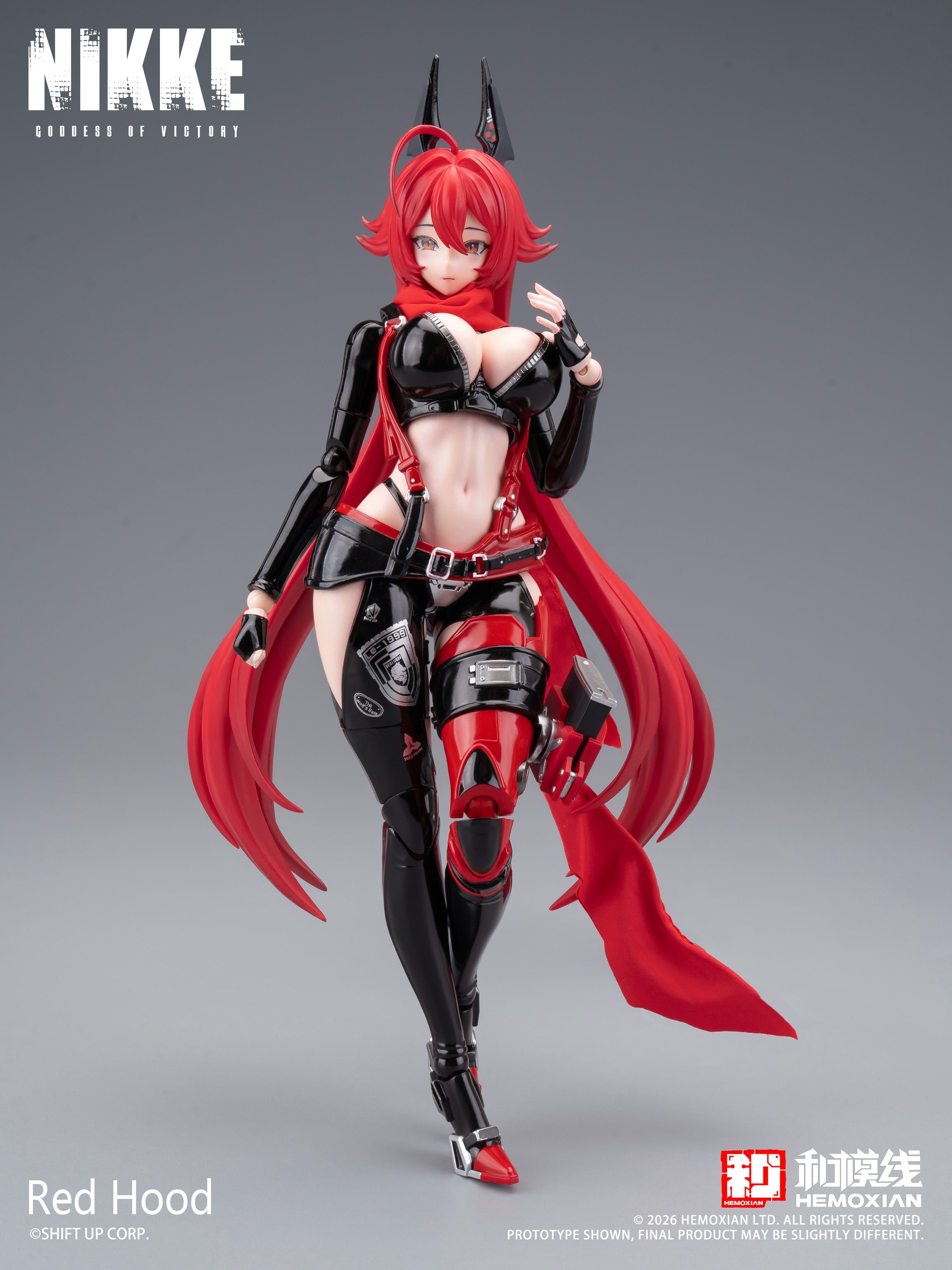 勝利の女神:NIKKE レッドフード 1/12プラスチックキット【予約商品
