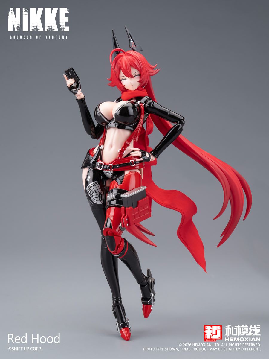 勝利の女神:NIKKE レッドフード 1/12プラスチックキット【予約商品
