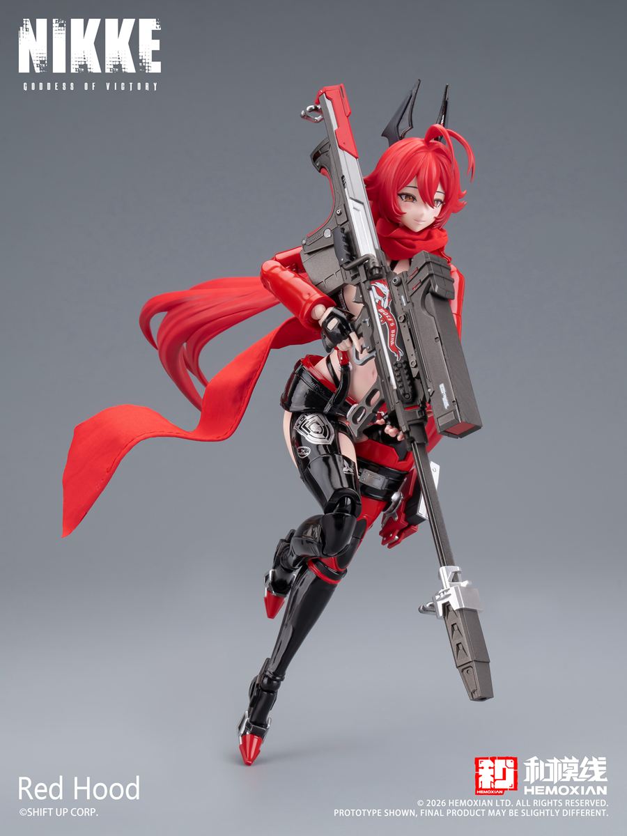 勝利の女神:NIKKE レッドフード 1/12プラスチックキット【予約商品】